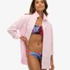 Tropische bandeau-bikinitop