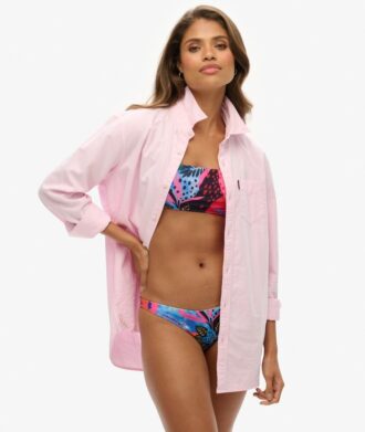 Tropische bandeau-bikinitop
