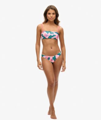 Tropische bandeau-bikinitop