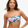 Tropische bandeau-bikinitop