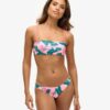 Tropische bandeau-bikinitop