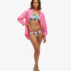Tropische bandeau-bikinitop