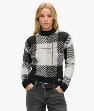 Trui met boxy patroon