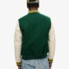 Varsity-bomberjas van wol
