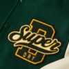 Varsity-bomberjas van wol