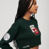 Varsity Cropped Crew-trui