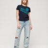 Varsity Flocked Fitted T-shirt Varsity Flocked Fitted T-shirt