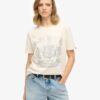 Varsity Relaxed T-shirt met versieringen Varsity Relaxed T-shirt met versieringen