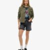Varsity Relaxed T-shirt met versieringen