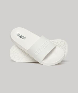 Veganistische slippers met logo