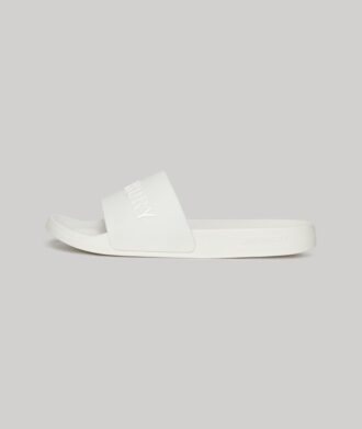 Veganistische slippers met logo