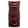 Velvet Bandeau Mini Jurk Velvet Bandeau Mini Jurk