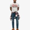 Vernieuwd klassiek T-shirt met print
