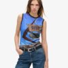 Vesttop met print