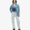 Vesttop met print