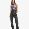 Vesttop met print