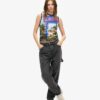Vesttop met print Vesttop met print