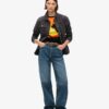 Vesttop met print