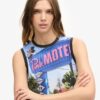 Vesttop met print Vesttop met print