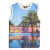 Vesttop met print