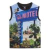 Vesttop met print Vesttop met print