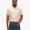 Vintage Bowling-shirt met korte mouwen