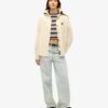 Vintage gestreept crop-T-shirt