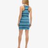 Vintage gestreepte racer-jurk Vintage gestreepte racer-jurk