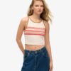 Vintage gestreepte surf-tanktop Vintage gestreepte surf-tanktop
