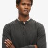 Vintage Henley-shirt met textuur