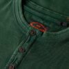 Vintage Henley-shirt met textuur Vintage Henley-shirt met textuur