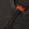 Vintage Henley-shirt met textuur