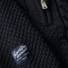 Vintage Jacob kabelgebreide trui met halve rits Vintage Jacob kabelgebreide trui met halve rits