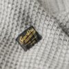 Vintage Jacob kabelgebreide trui met halve rits