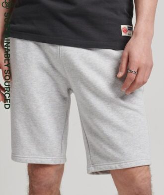 Vintage jersey Short van Organic Cotton met logo