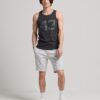 Vintage jersey Short van Organic Cotton met logo