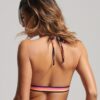 Vintage Logo Driehoekige gerecyclede bikinitop