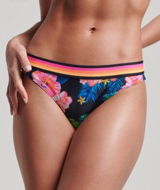 Vintage Logo gerecyclede bikinibroek