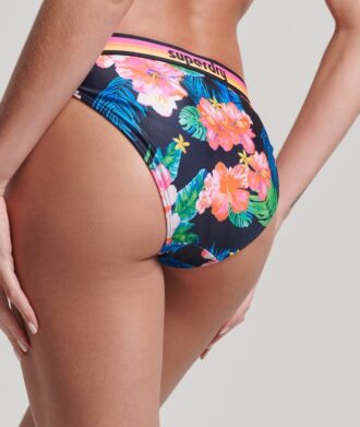 Vintage Logo gerecyclede bikinibroek