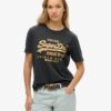 Vintage Logo Metallic Relaxed T-shirt