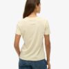 Vintage Logo Neon T-shirt met nauwsluitende pasvorm