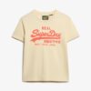 Vintage Logo Neon T-shirt met nauwsluitende pasvorm