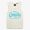 Vintage Logo Neon Tanktop met ronde hals