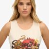 Vintage Logo Tokyo Tanktop met ronde hals