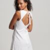 Vintage mini-jurk met borduursels