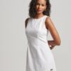 Vintage mini-jurk met borduursels