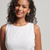 Vintage mini-jurk met borduursels
