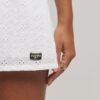 Vintage mini-jurk met borduursels