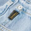 Vintage rechte korte Shorts