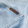 Vintage rechte korte Shorts